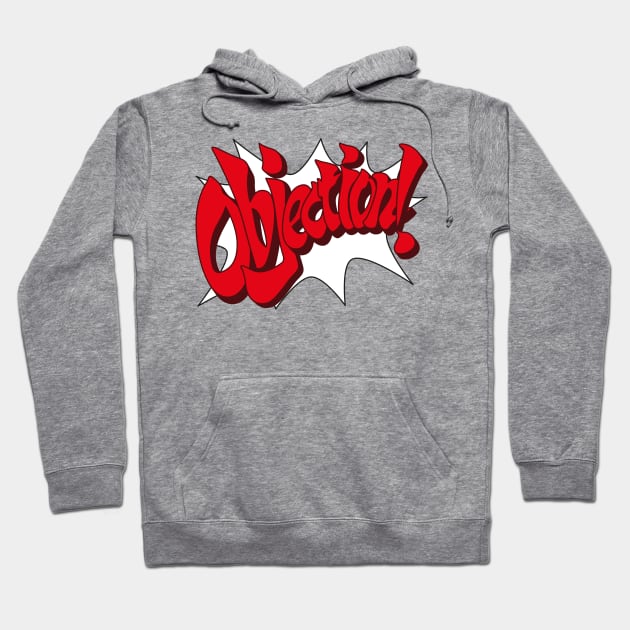 Phoenix Wright – Objection! Hoodie by GraphicGibbon